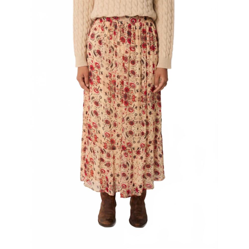 NEW MAISON HOTEL simone skirt in coquillage